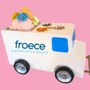 Bus Shaped Snack Cart Table-Top – Boost Your Sales & Fun