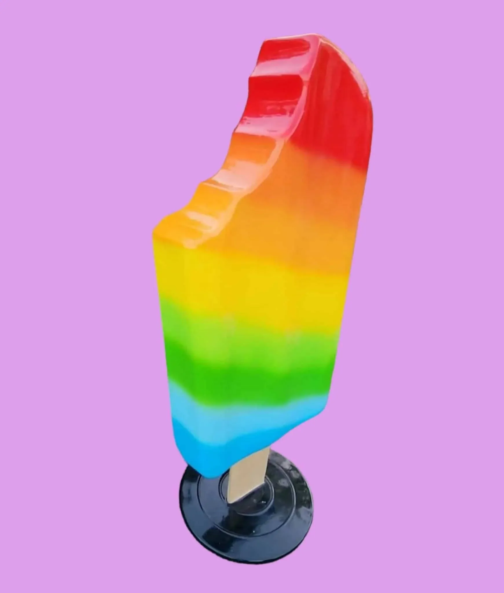 48.5” Multicolor Standing Popsicle Prop – Eye-Catching Decor - Image 2