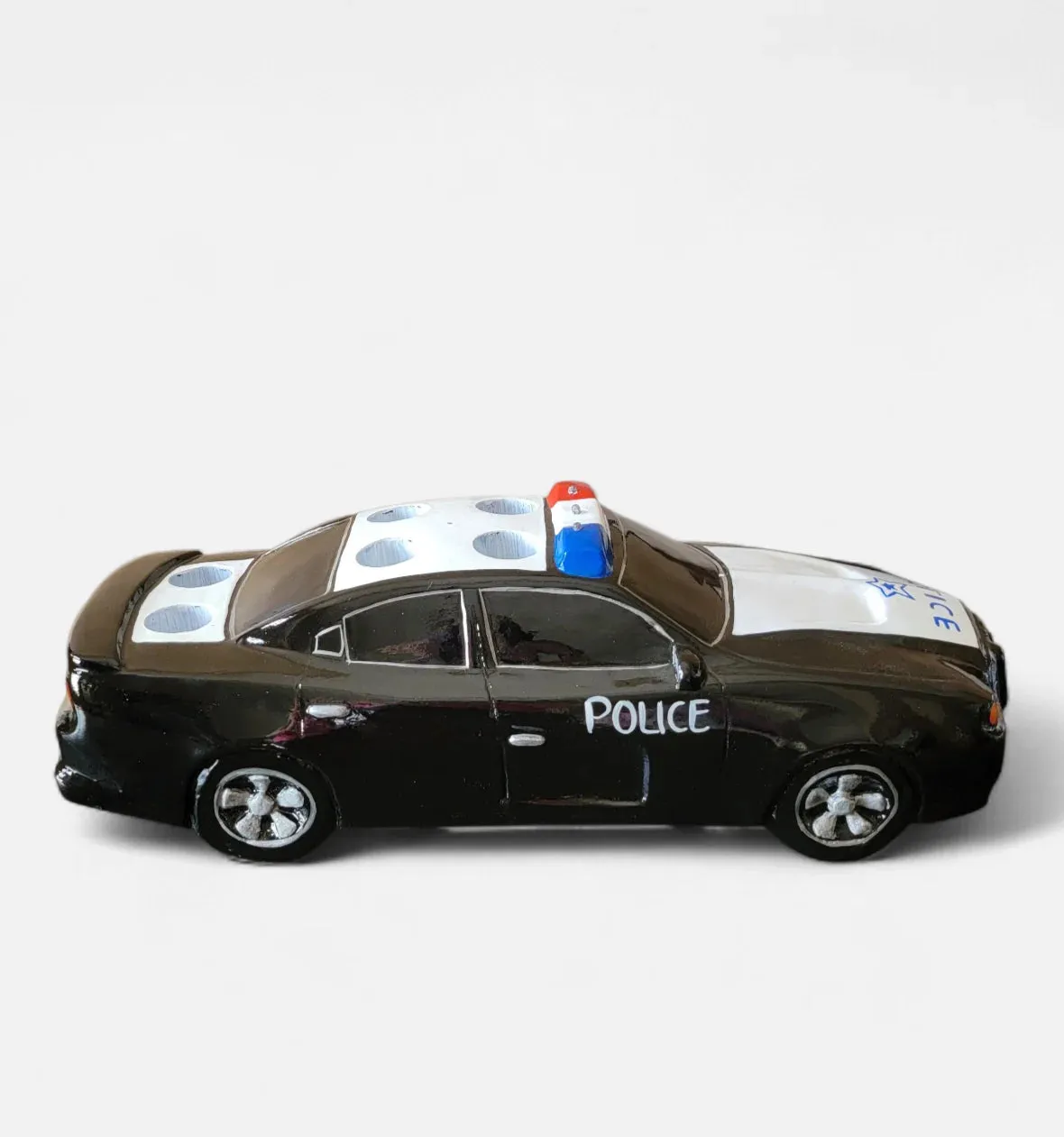 Police Car Tequila Shot Flight Tray with LED Lights – 6 Shot Glass Holder for Bars, Bottle Service, Parties & Events - Image 6