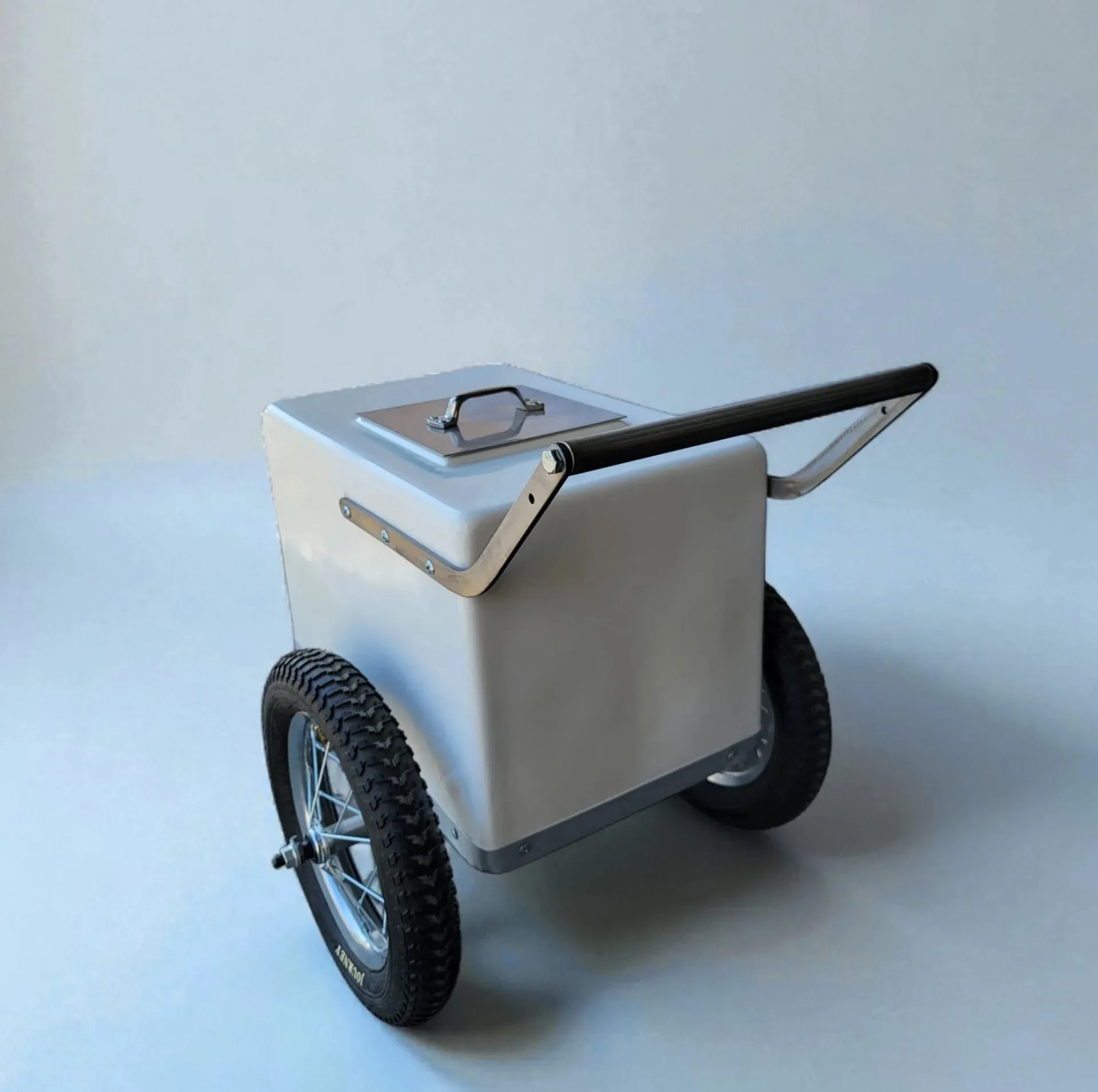 Baby Size Popsicle Cart with all black Bicycle Tires – Compact & Versatile - Image 2