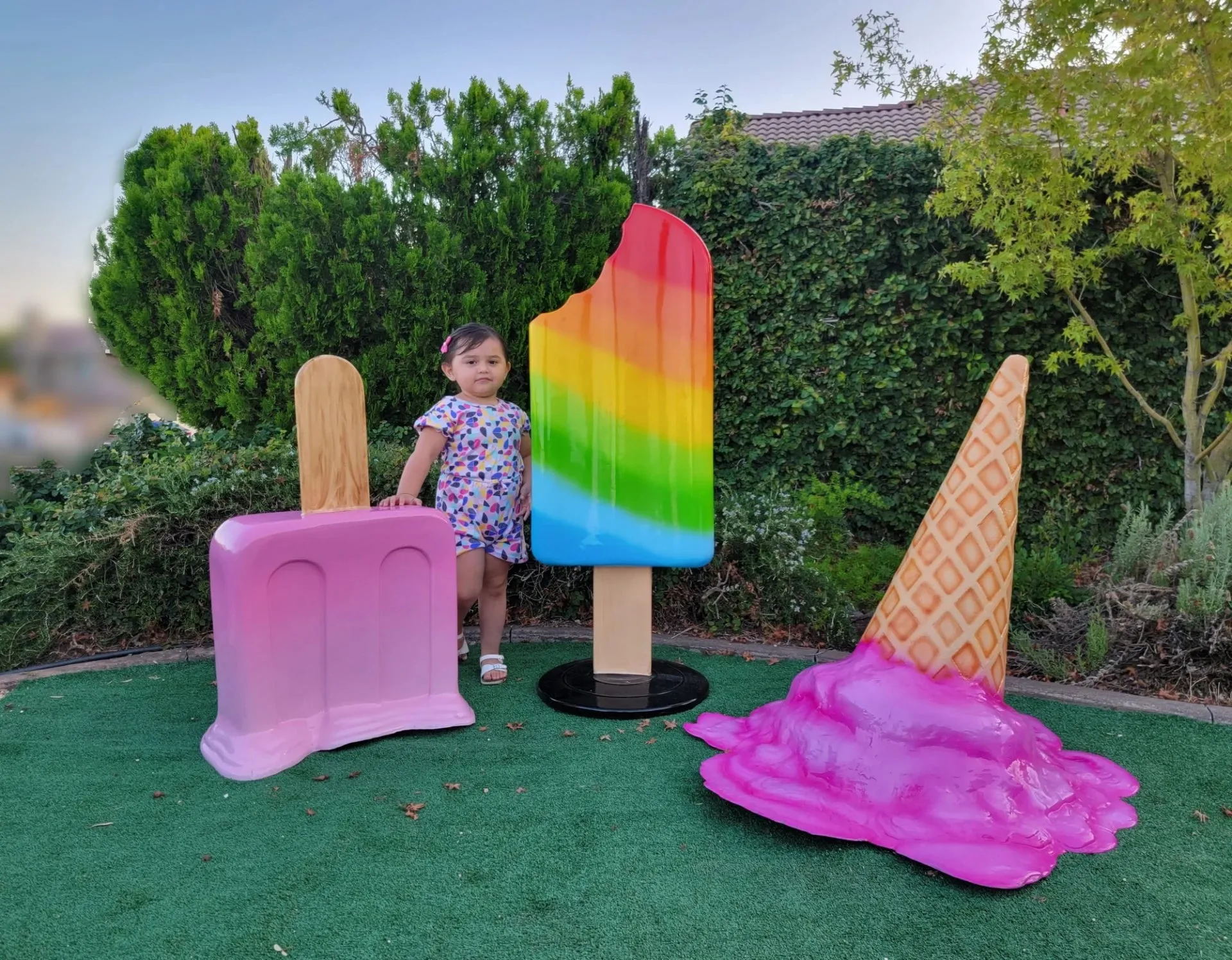 48.5” Multicolor Standing Popsicle Prop – Eye-Catching Decor - Image 6