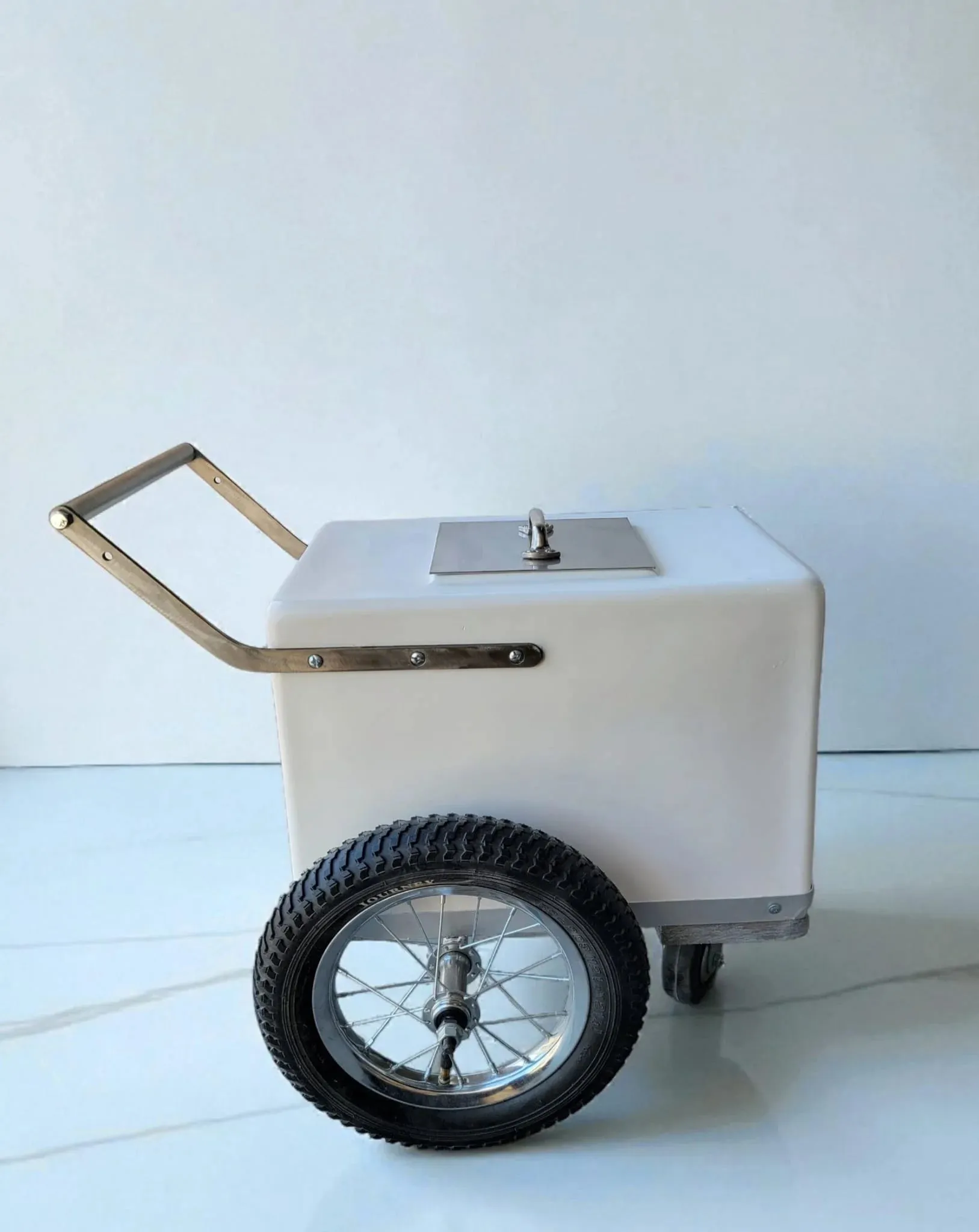 Baby Size Popsicle Cart with all black Bicycle Tires – Compact & Versatile - Image 5