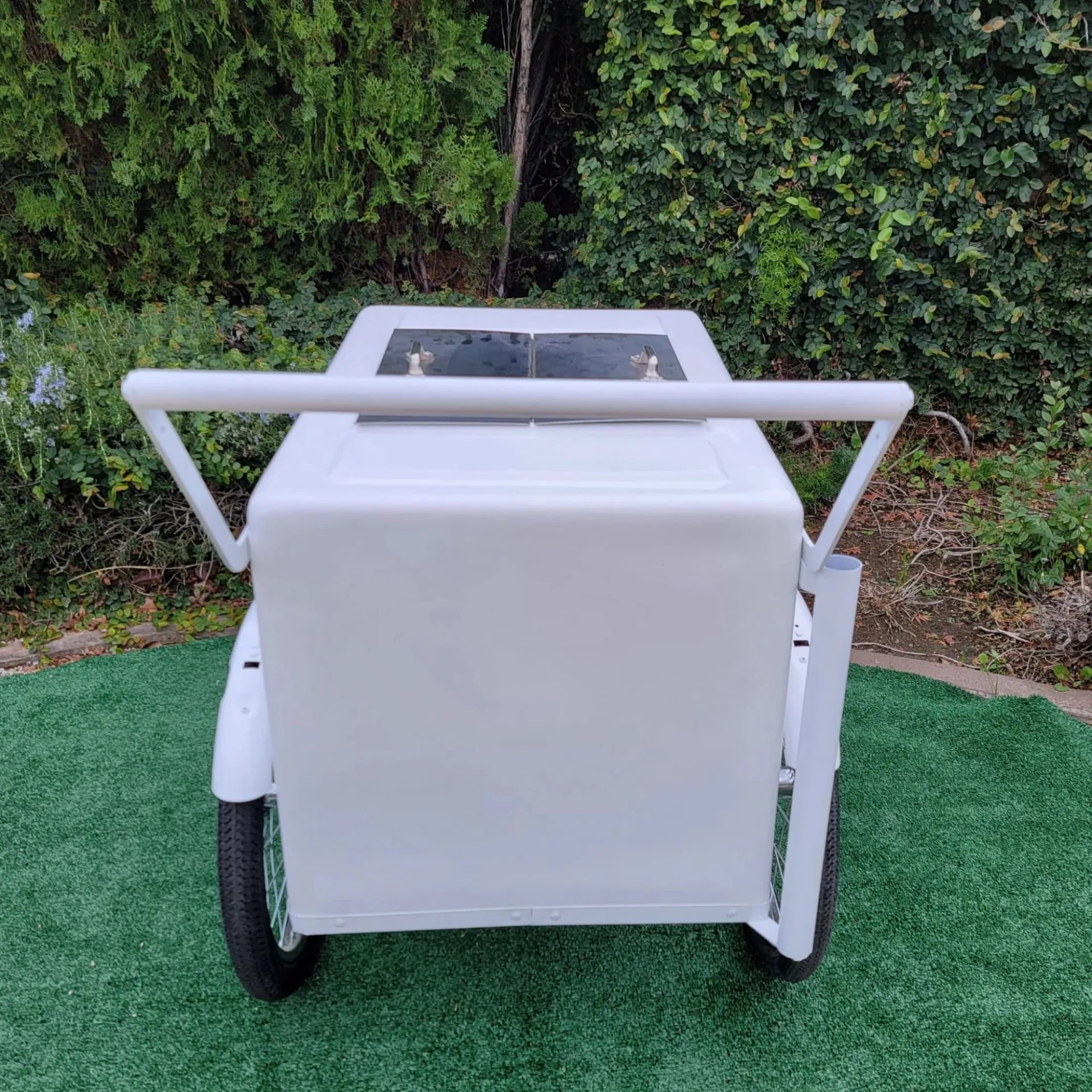Popsicle Cart all white with Fenders Standard Size – Sleek & Functional - Image 5