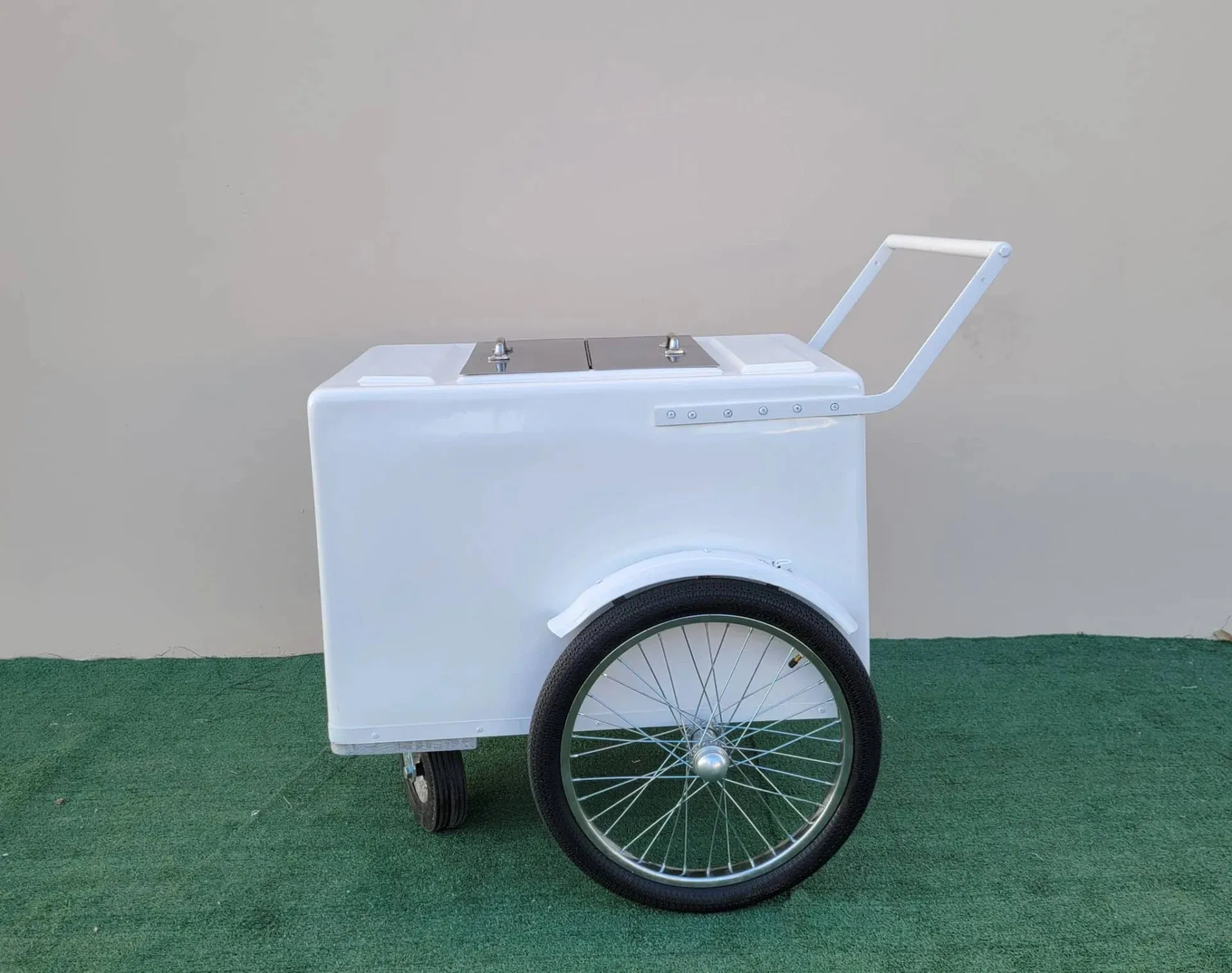 Popsicle Cart all white with Fenders Standard Size – Sleek & Functional - Image 7