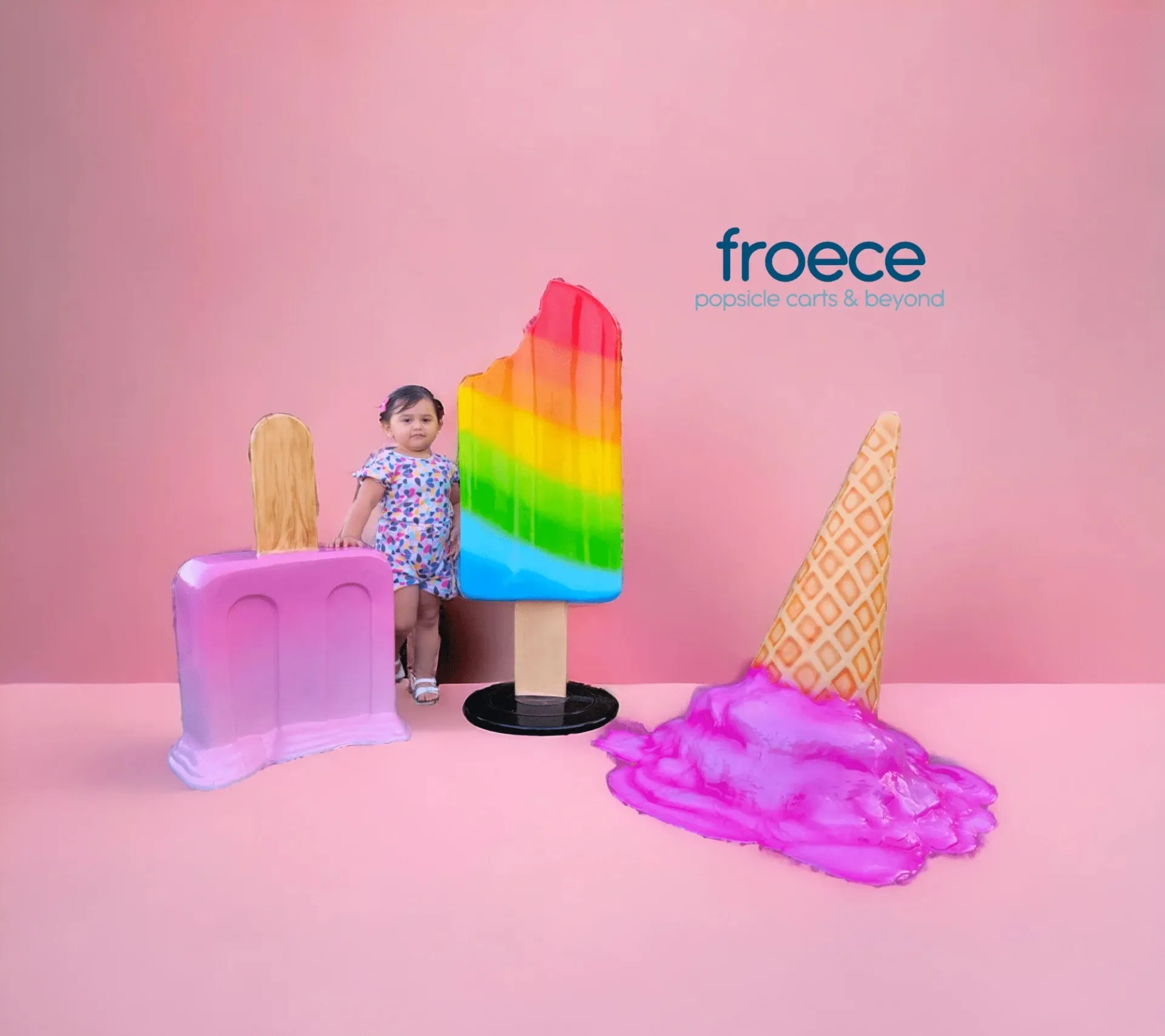 48.5” Multicolor Standing Popsicle Prop – Eye-Catching Decor - Image 11