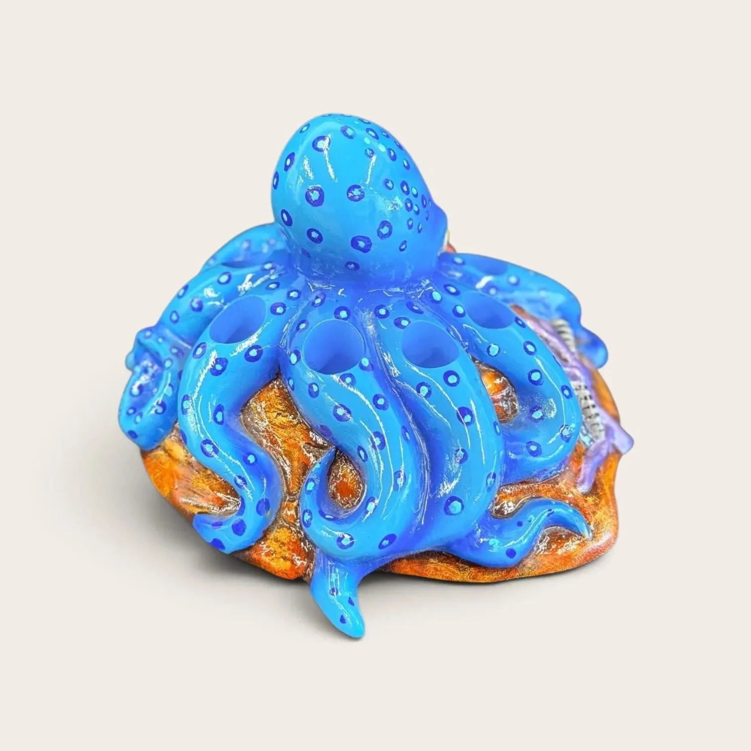 Fiberglass Octopus Shot Tray with LED Lights – Bottle Service Tray for Bars, Restaurants, Seafood & Mariscos – 7 Shot Glass Holder - Image 5