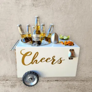 Table-Top Beer Bucket Cart – Boost Sales & Create Fun Experiences