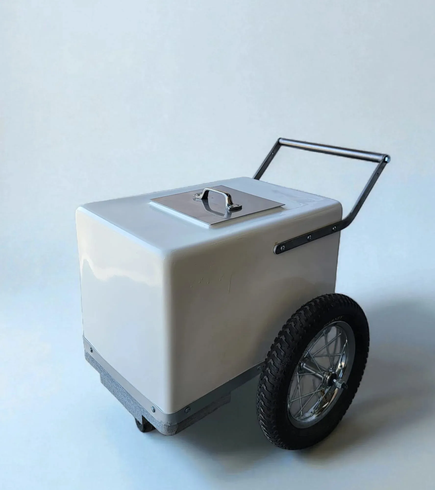 Baby Size Popsicle Cart with all black Bicycle Tires – Compact & Versatile - Image 4