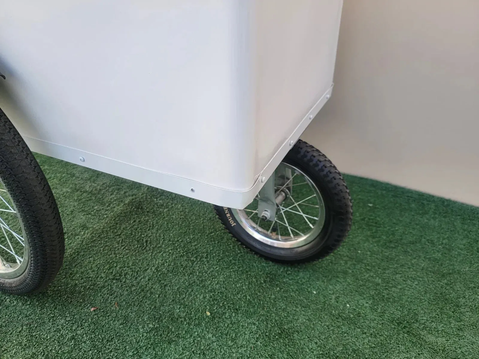 Standard Size Popsicle Cart with XL Door & Sleek White Trim - Image 4
