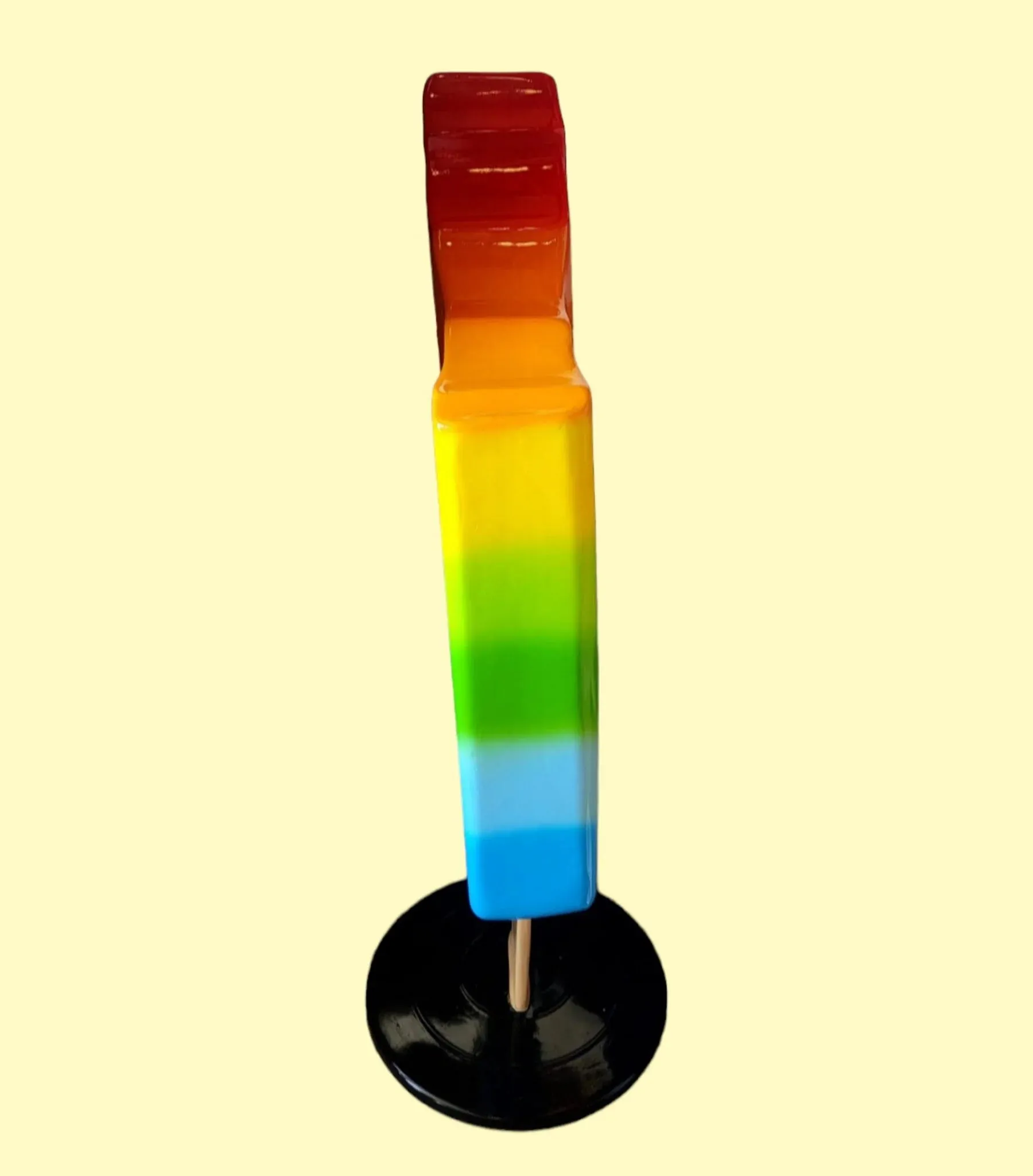 48.5” Multicolor Standing Popsicle Prop – Eye-Catching Decor - Image 3